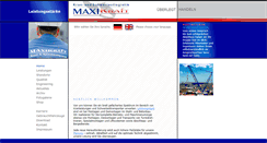Desktop Screenshot of maximum-krane.de